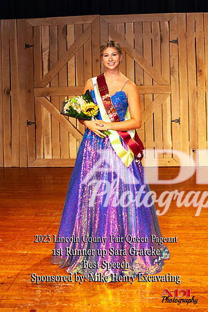 1st Runner Up Sarah Grateke copy