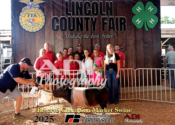 Reserve Champion Macy Twellman