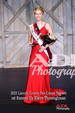 1st Runner Up Klaire Thoroughman copy